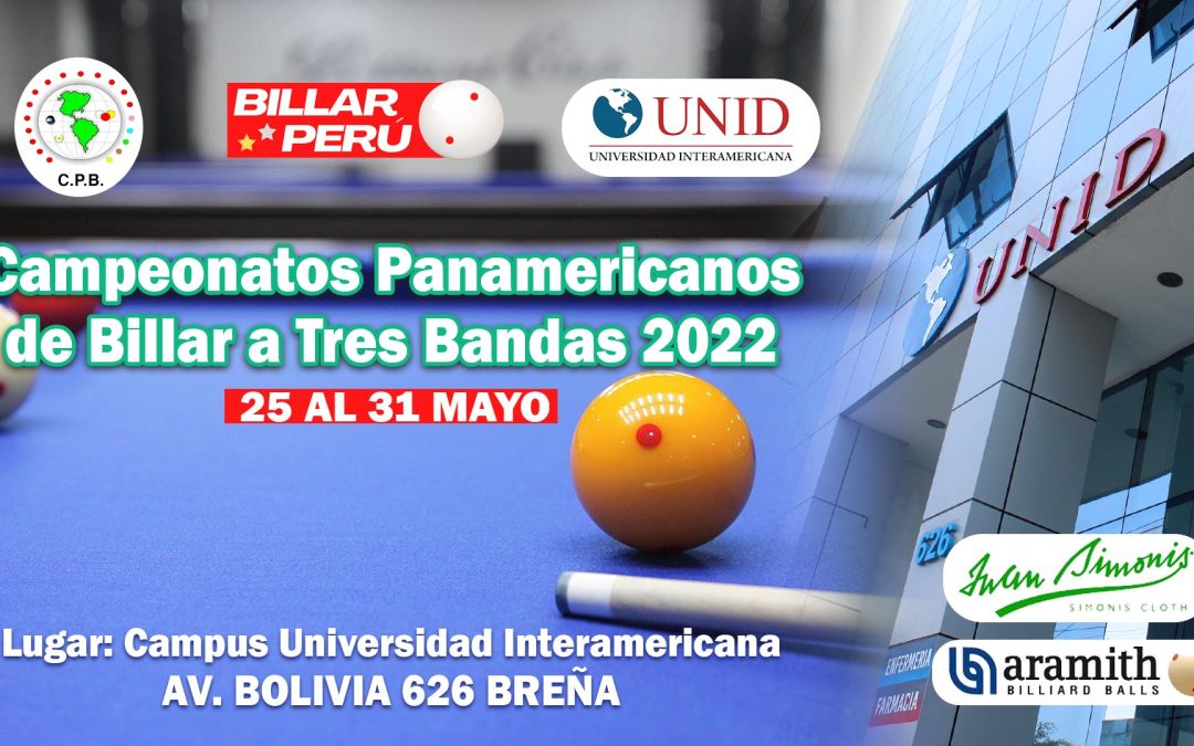 Campeonato Panamericano 3 Bandas Lima 2022