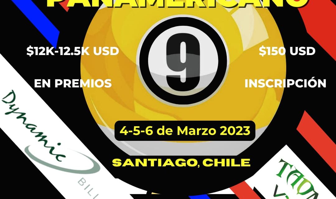 2do Grand Prix Panamericano Pool 9 – Chile 2023