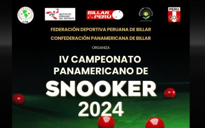 IV Campeonato Panamericano de Snooker 2024